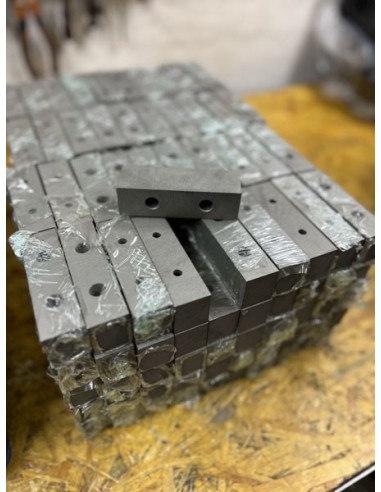 Bigger Titanium Scrape Bar Titan Block – 636 CBR F4i R6 ZX6R 954 Dyna KTM  Harley Stunt (30 mm)