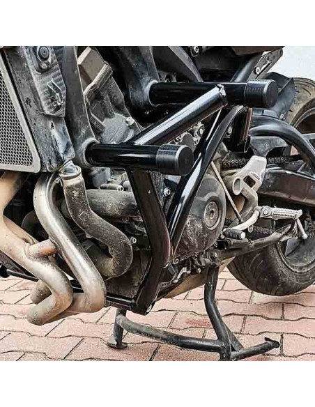 Yamaha MT09 (FZ09) Crash Cage - (2014-2021) - Engine Guard Crash Bar FJ09 XSR900 Tracer 900 Stunt Gymkhana