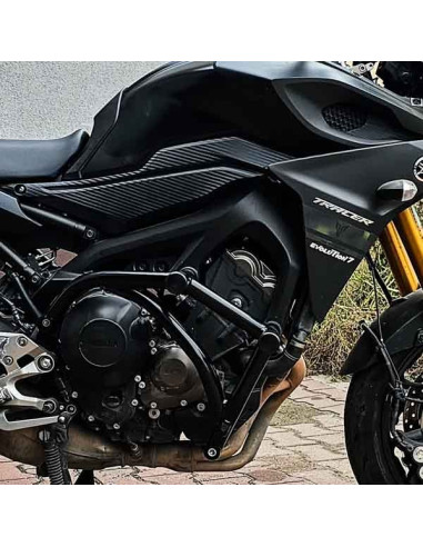 Yamaha MT09 (FZ09) Crash Cage - (2014-2021) - Engine Guard Crash Bar FJ09 XSR900 Tracer 900 Stunt Gymkhana