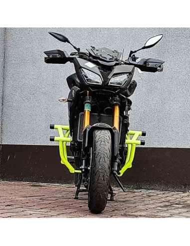 Yamaha MT09 (FZ09) Crash Cage - (2014-2021) - Engine Guard Crash Bar FJ09 XSR900 Tracer 900 Stunt Gymkhana