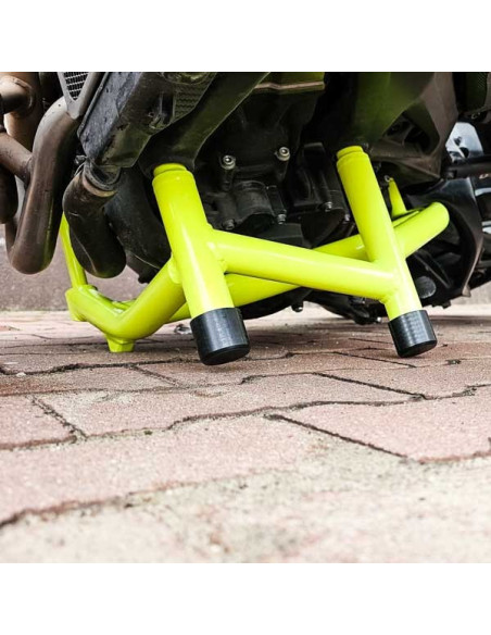 Yamaha MT09 (FZ09) Crash Cage - (2014-2021) - Engine Guard Crash Bar FJ09 XSR900 Tracer 900 Stunt Gymkhana