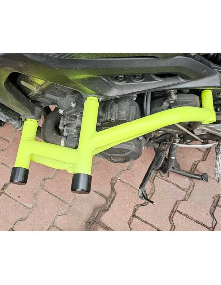 Yamaha MT09 (FZ09) Crash Cage - (2014-2021) - Engine Guard Crash Bar FJ09 XSR900 Tracer 900 Stunt Gymkhana