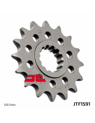 Front Sprocket Suitable for Yamaha MT-07 MT-09 FZ8 R7 (JTF1591 SUNF421) 16t-525