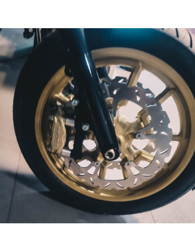 Big Brake 14" Disc Rotor 355mm for Harley Davidson Dyna Touring Custom Bagger Club Style