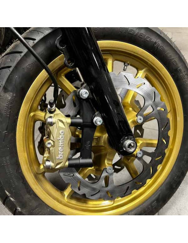 Big Brake 14" Disc Rotor 355mm for Harley Davidson Dyna Touring Custom Bagger Club Style