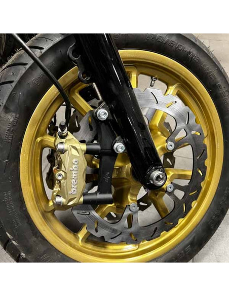 Big Brake 14" Disc Rotor 355mm for Harley Davidson Dyna Touring Custom Bagger Club Style