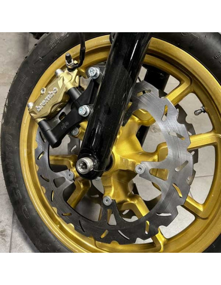 Big Brake 14" Disc Rotor 355mm for Harley Davidson Dyna Touring Custom Bagger Club Style