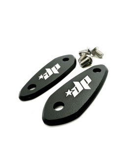 Mirror Block Off's Kawasaki ZX6R ZX6-R (2009-2012) Covers Stunt