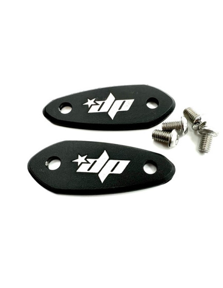 Mirror Block Off's Kawasaki ZX6R ZX6-R (2009-2012) Covers Stunt