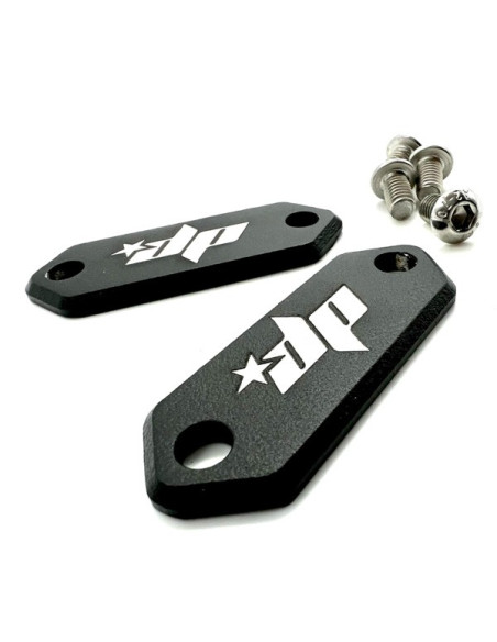 Mirror Block Off's Kawasaki ZX6R ZX6-R 636 (2013-2023) Covers Stunt