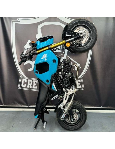 Steel Scrape 12Bar 12 o'clock Honda MSX125 GROM (2021-2024) 3gen Subcage Titan Stunt
