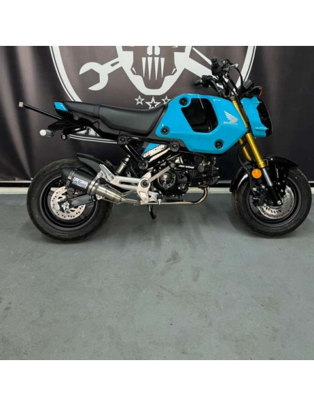 Steel Scrape 12Bar 12 o'clock Honda MSX125 GROM (2021-2024) 3gen Subcage Titan Stunt