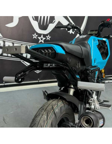 Steel Scrape 12Bar 12 o'clock Honda MSX125 GROM (2021-2024) 3gen Subcage Titan Stunt