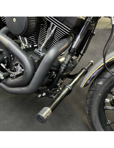 Crash cage - engine guard crash bar Harley Davidson Dyna (1994-2005) Stunt Club Style Custom