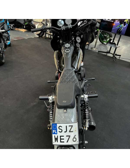 Crash cage - engine guard crash bar Harley Davidson Dyna (1994-2005) Stunt Club Style Custom