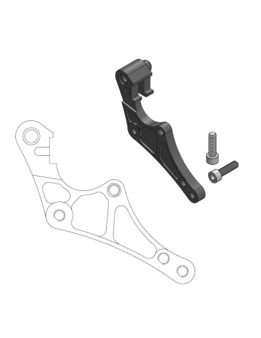 Front Caliper Adapter for 320mm Disc Rotor KTM Husqvarna Husaberg GasGas 211054 Moto-master Stunt