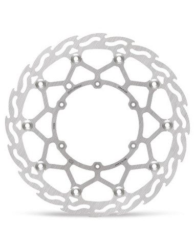Front Brake Rotor Disc Moto-Master 320mm Flame Supermoto Street 111043 KTM Husqvarna Husaberg GasGas Stunt