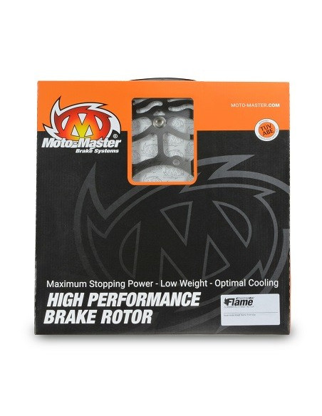 Front Brake Rotor Disc Moto-Master 320mm Flame Supermoto Street 111043 KTM Husqvarna Husaberg GasGas Stunt