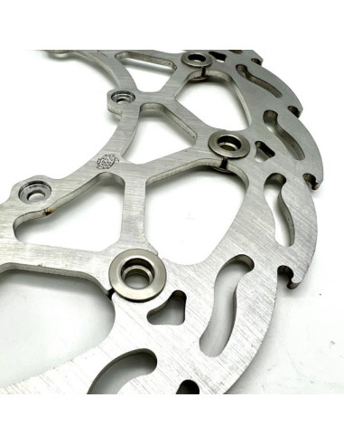 Front Brake Rotor Disc Moto-Master 320mm Flame Supermoto Street 111043 KTM Husqvarna Husaberg GasGas Stunt
