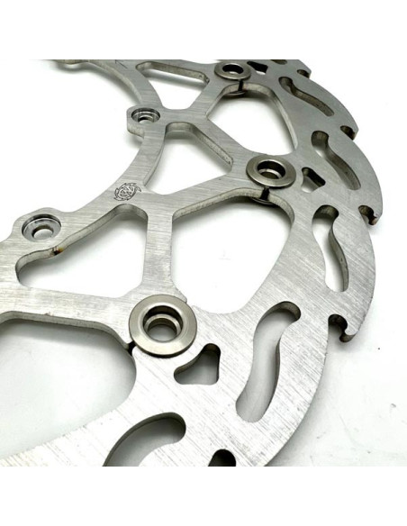 Front Brake Rotor Disc Moto-Master 320mm Flame Supermoto Street 111043 KTM Husqvarna Husaberg GasGas Stunt