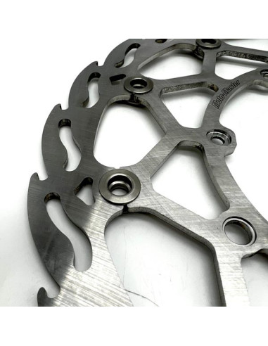 Front Brake Rotor Disc Moto-Master 320mm Flame Supermoto Street 111043 KTM Husqvarna Husaberg GasGas Stunt