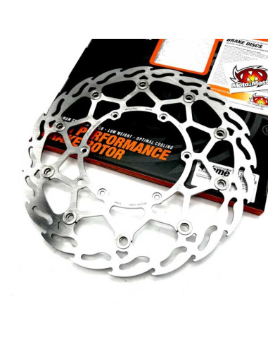 Front Brake Rotor Disc Moto-Master 320mm Flame Supermoto Street 111043 KTM Husqvarna Husaberg GasGas Stunt