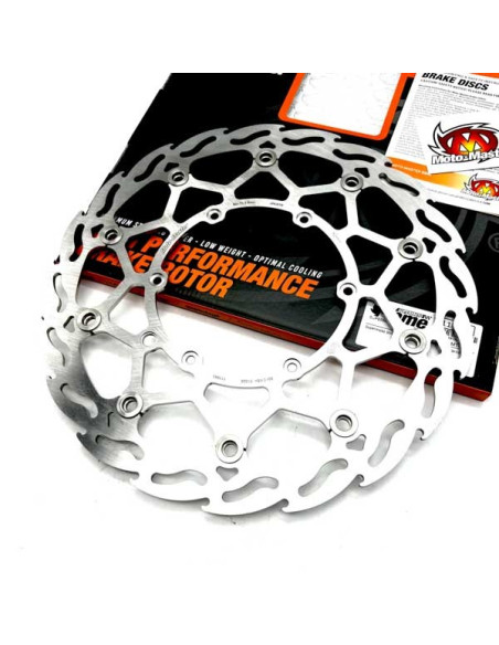 Front Brake Rotor Disc Moto-Master 320mm Flame Supermoto Street 111043 KTM Husqvarna Husaberg GasGas Stunt
