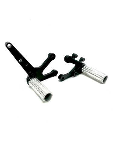 Front Sets Driver's Footrest Footpegs Yamaha MT-03 MT03 YZF R3 ABS (2015-2024) Stunt
