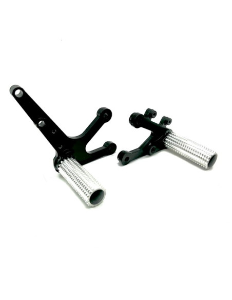 Front Sets Driver's Footrest Footpegs Yamaha MT-03 MT03 YZF R3 ABS (2015-2024) Stunt