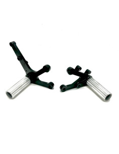 Front Sets Driver's Footrest Footpegs Yamaha MT-03 MT03 YZF R3 ABS (2015-2024) Stunt 2