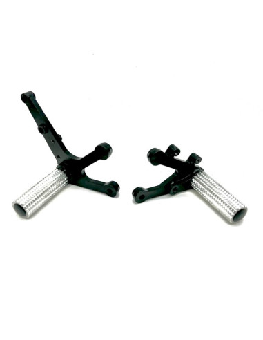 Front Sets Driver's Footrest Footpegs Yamaha MT-03 MT03 YZF R3 ABS (2015-2024) Stunt