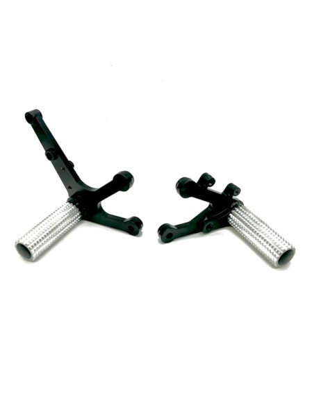 Front Sets Driver's Footrest Footpegs Yamaha MT-03 MT03 YZF R3 ABS (2015-2024) Stunt