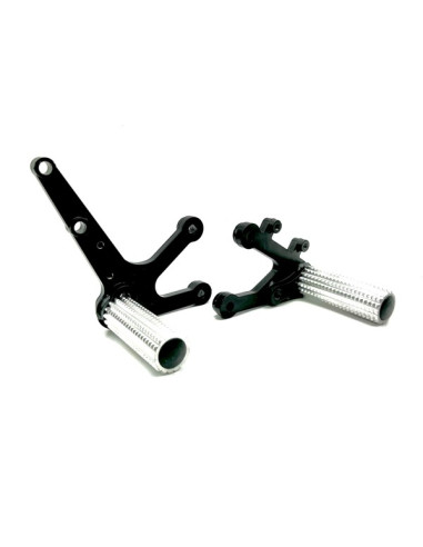 Front Sets Driver's Footrest Footpegs Yamaha MT-03 MT03 YZF R3 ABS (2015-2024) Stunt