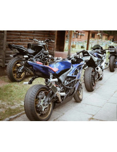 Rear Sets - Footrests Pegs Subcage Yamaha MT-03 MT03 YZF R3 (2015-2024) Stunt 2