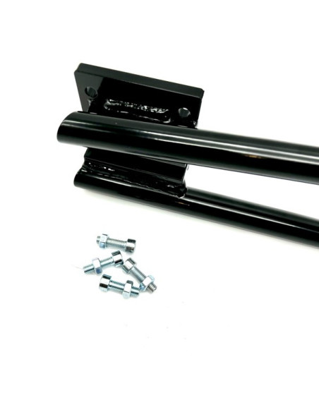 Steel Scrape Bar - 12 o'clock Kawasaki Z650 (2017-2024) 12bar Titan Stunt