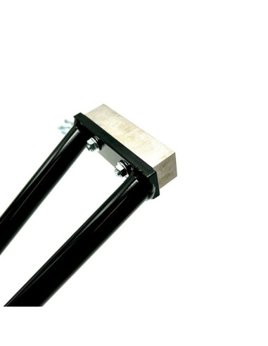 Steel Scrape Bar - 12 o'clock Kawasaki Z650 (2017-2024) 12bar Titan Stunt
