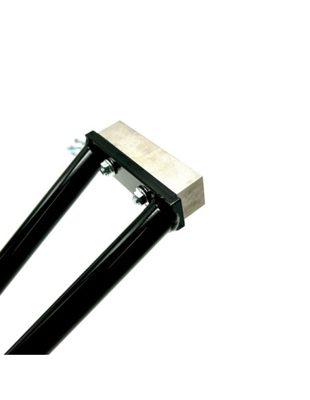 Steel Scrape Bar - 12 o'clock Kawasaki Z650 (2017-2024) 12bar Titan Stunt