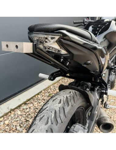 Steel Scrape Bar - 12 o'clock Kawasaki Z650 (2017-2024) 12bar Titan Stunt