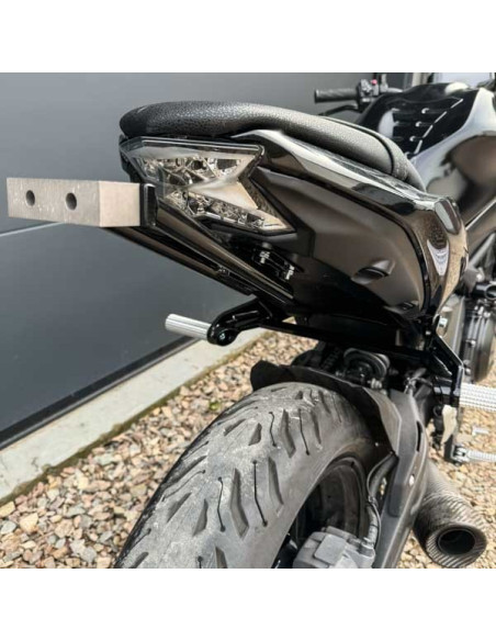 Steel Scrape Bar - 12 o'clock Kawasaki Z650 (2017-2024) 12bar Titan Stunt