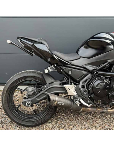 Steel Scrape Bar - 12 o'clock Kawasaki Z650 (2017-2024) 12bar Titan Stunt