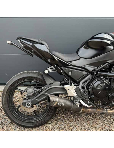 Steel Scrape Bar - 12 o'clock Kawasaki Z650 (2017-2024) 12bar Titan Stunt