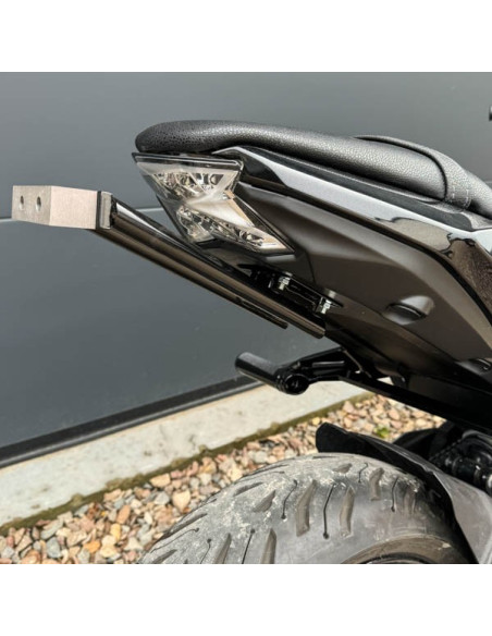 Steel Scrape Bar - 12 o'clock Kawasaki Z650 (2017-2024) 12bar Titan Stunt