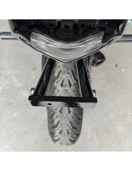 Steel Scrape Bar - 12 o'clock Kawasaki Z650 (2017-2024) 12bar Titan Stunt