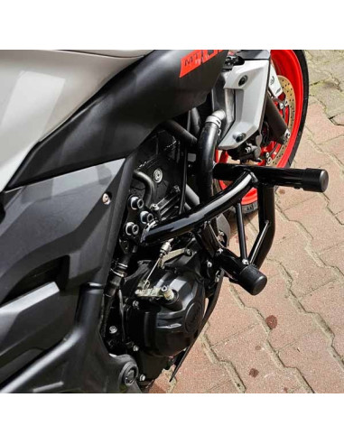 Yamaha R3 Crash Cage - (2015-2026) - MT03 YZF - Engine Guard Crash Bar Stunt