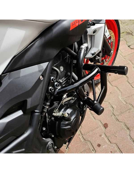 Yamaha R3 Crash Cage - (2015-2026) - MT03 YZF - Engine Guard Crash Bar Stunt