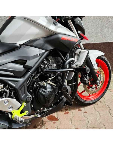 Yamaha R3 Crash Cage - (2015-2026) - MT03 YZF - Engine Guard Crash Bar Stunt