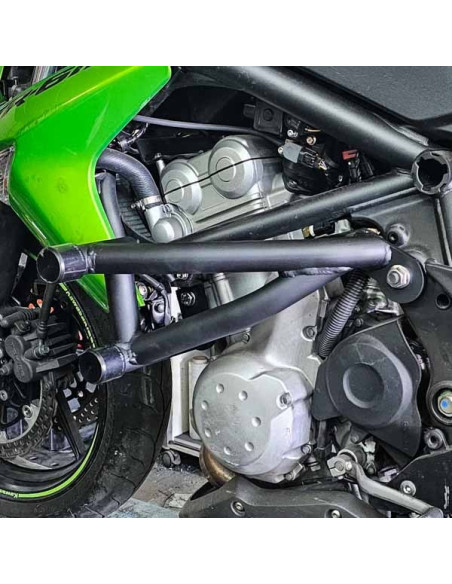 Crash Cage - Engine Guard Crash Bar Kawasaki ER-6N (2006-2011) Stunt Gymkhana