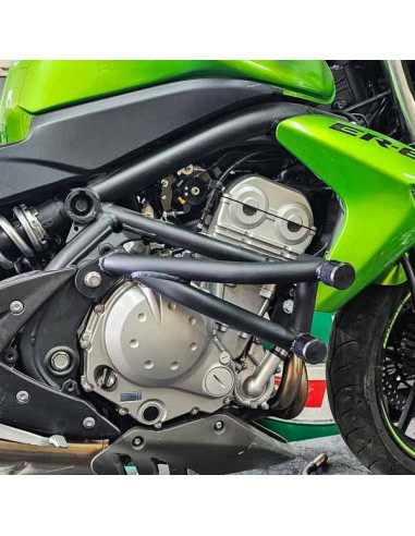 Crash Cage - Engine Guard Crash Bar Kawasaki ER-6N (2006-2011) Stunt Gymkhana