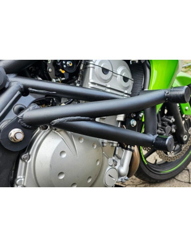 Crash Cage - Engine Guard Crash Bar Kawasaki ER-6N (2006-2011) Stunt Gymkhana