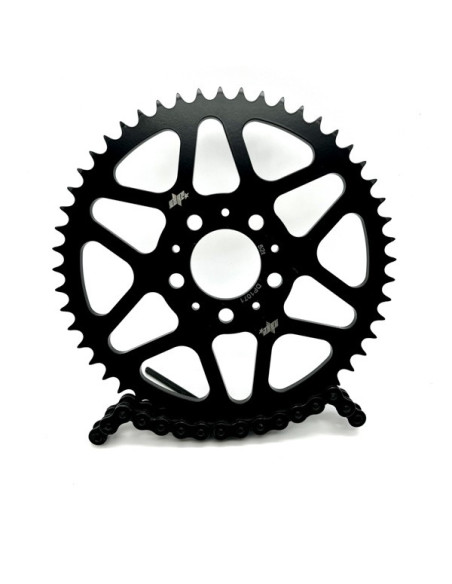 Steel Sprocket 52t 530 Harley Davidson Dyna FXD Glide Sportster 883 1200 1450 1600 Stunt Club Style